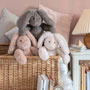 Moulin Roty Arthur et Louison Cream Rabbit Small together