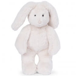 Moulin Roty Arthur et Louison Cream Rabbit. This super soft, cuddly bunny comes with fluffy cream fur, lovely long ears, black glossy eyes, a delicate velvet matching nose, fluffy bobtail and well proportioned arms and legs.