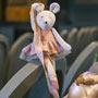 Moulin Roty Ecole De Dance Pink Mouse Doll insitu