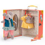 Moulin Roty La Grande Famille Nini Wardrobe Suitcase wearing