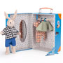 Moulin Roty La Grande Famille Sylvain Wardrobe Suitcase inside