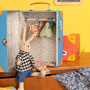 Moulin Roty La Grande Famille Sylvain Wardrobe Suitcase sitting