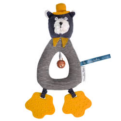 Moulin Roty Les Moustaches Alphonse Ring Rattle