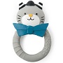 Moulin Roty Les Moustaches Grey Cat Teething Ring 