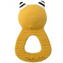 Moulin Roty Les Moustaches Yellow Cat Teething Ring Back