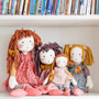 Moulin Roty Les Rosalies Anemone Rag Doll together