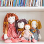 Moulin Roty Les Rosalies Fleur Rag Doll together