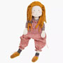 Moulin Roty Les Rosalies Vanille Rag Doll standing