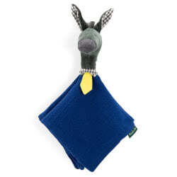 Moulin Roty Pomme des Bois Donkey Muslin Comforter