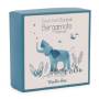 Moulin Roty Sous Mon Baobab Bergamote Elephant Comforter Boxed
