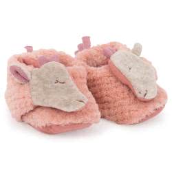 Moulin Roty Sous Mon Baobab Bibiscus Giraffe Slippers