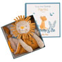 Moulin Roty Sous Mon Baobab Paprika Lion Comforter inside
