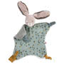 Moulin Roty Trois Petits Lapins Sage Rabbit Comforter Folded