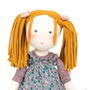 Moulin Roty Les Rosalies Violette Rag Doll face