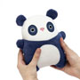Noodoll Noodoll Ricebamboo Blue Panda Plush Toy in situ