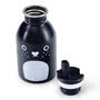 Noodoll Riceberry Black Water Bottle Open