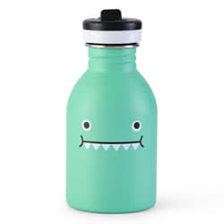 Noodoll Ricedino Green Water Bottle. Noodoll partnered with 24Bottles (certified B-Corp) to bring you these sustainable bottles which are uniquely designed and perfect for easy drinking and handling. Each bottle features a 100% leakproof sports lid with a
