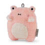 Noodoll Ricelily Pink Frog Mini Plush Toy Side