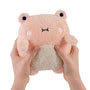 Noodoll Noodoll Ricelily Pink Frog Plush Toy Held