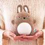 Noodoll Noodoll Ricemocha Brown Rabbit Plush Toy Held