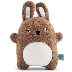 Noodoll Ricemocha Brown Rabbit Plush Toy