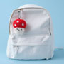 Noodoll Ricemogu Mushroom Keyring Insitu
