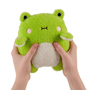 Noodoll Noodoll Riceribbit Green Frog Plush Toy Held