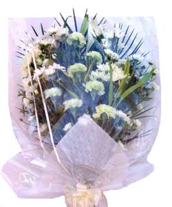 Nottingham Bouquets Hint of Green Flower Bouquet