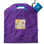 Purple Garden Large Shopping Bag
