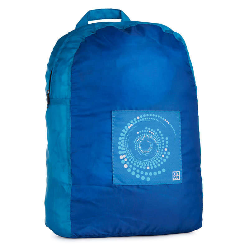 OnyaTeal Turquoise Whirlpool Backpack