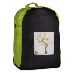 Onya Black Apple Tree Backpack