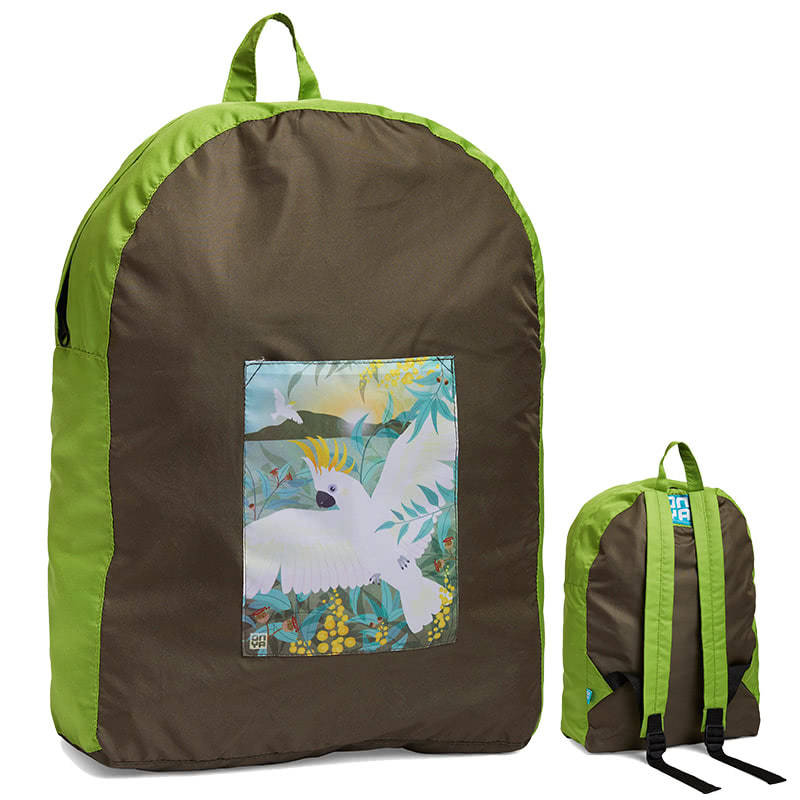 cockatoo travel backpack