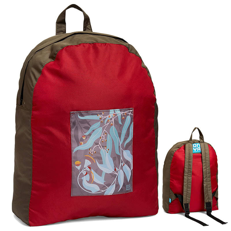 OnyaDark Leaves Backpack