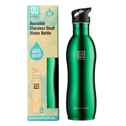 Onya Green Stainless Steel Drinks Bottle