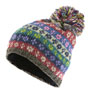 Pachamama Bobble Beanie hats, handknitted in Nepal using 100% wool with sherpa fleece lining.