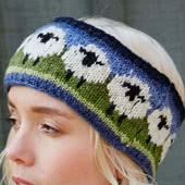 Pachamama Knitwear Headbands are handknitted using 100% wool and come with sherpa fleece lining.