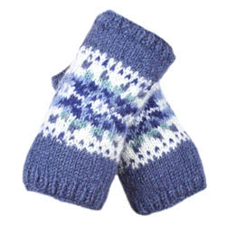 Inishmore Handwarmer - Denim