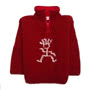 Pachamama Boys Hip Hop Sweater - Red 6-7 years