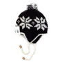 Pachamama Snowflake Charcoal Chullo 