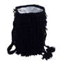 Pachamama Shaggy Navy Duffel Bag 
