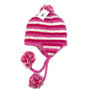 Pachamama Stripey Pink Chullo 