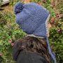 Pachamama Surf Chullo Hat Denim side