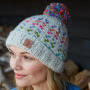 Pachamama Knitwear Andorra Oatmeal Bobble Beanie Hat side