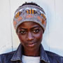 Pachamama Knitwear Beehive Bark Headband front