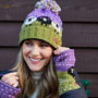 Pachamama Knitwear Black Sheep Handwarmer Purple together