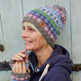 Pachamama Knitwear Bloomsbury Bobble Beanie Cool Hat side