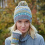 Pachamama Knitwear Braemar Bobble Beanie together