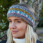 Pachamama Knitwear Braemar Headband left side