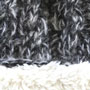 Pachamama Knitwear Cairngorm Bobble Beanie Charcoal lining