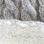 Pachamama Knitwear Cairngorm Bobble Beanie Oatmeal lining